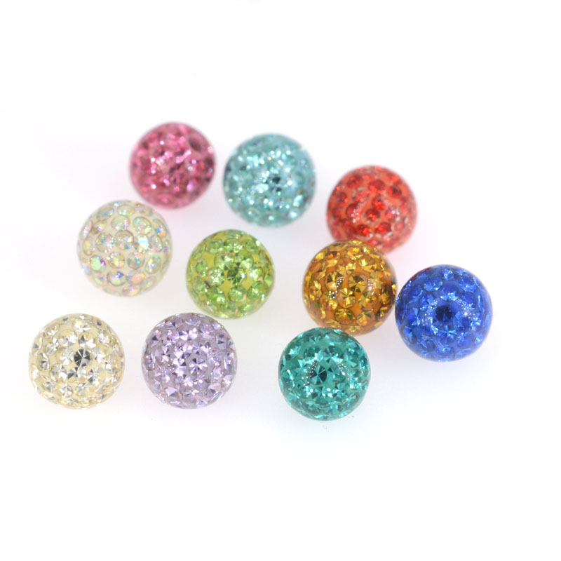 10 Buah 16G & 14G 3-5Mm Lidah  - Body Jewelry Replacement Ball ulasan dan harga