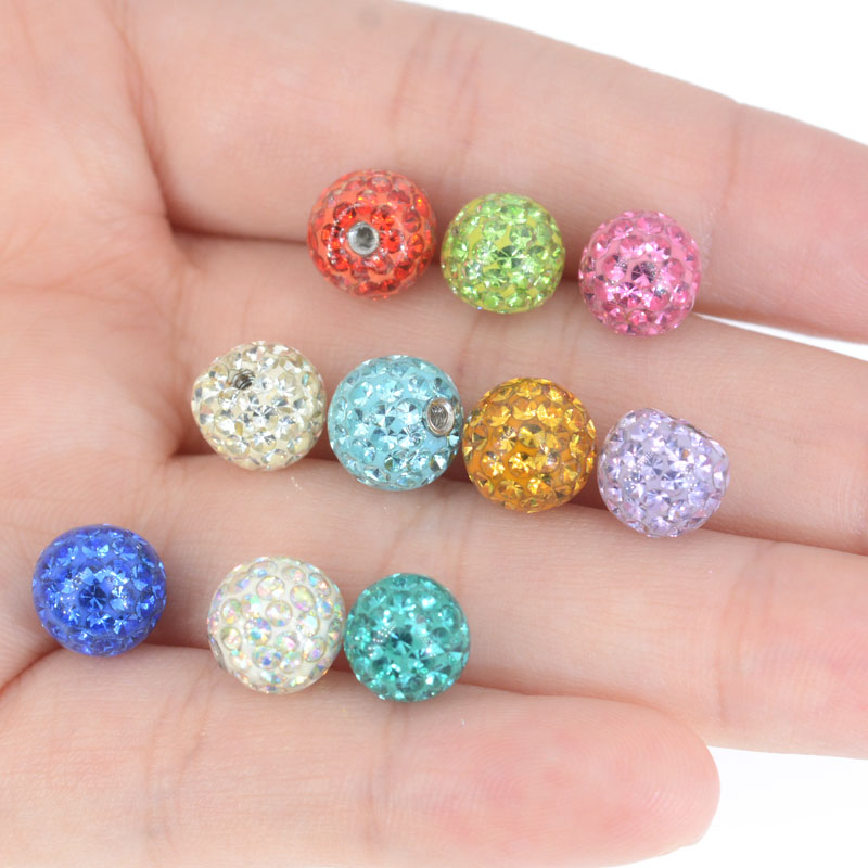 10 Buah 16G & 14G 3-5Mm Lidah  - Body Jewelry Replacement Ball ulasan dan harga