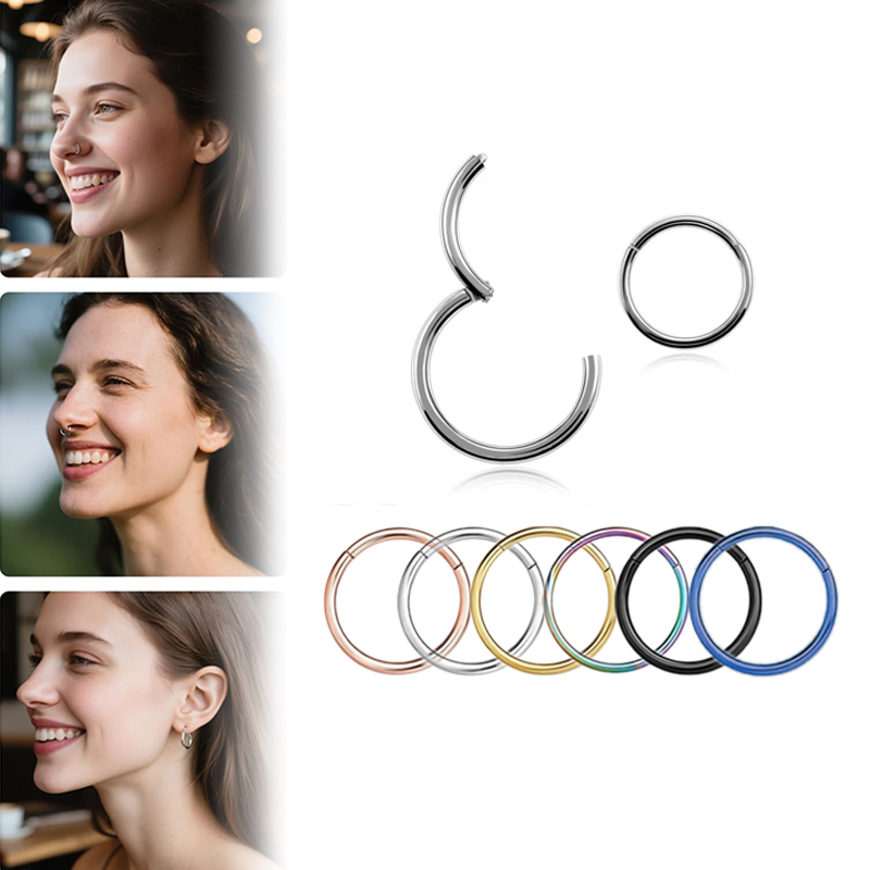 Cincin Telinga, Bibir, Tragus, - Body Jewelry Surgical Steel ulasan dan harga