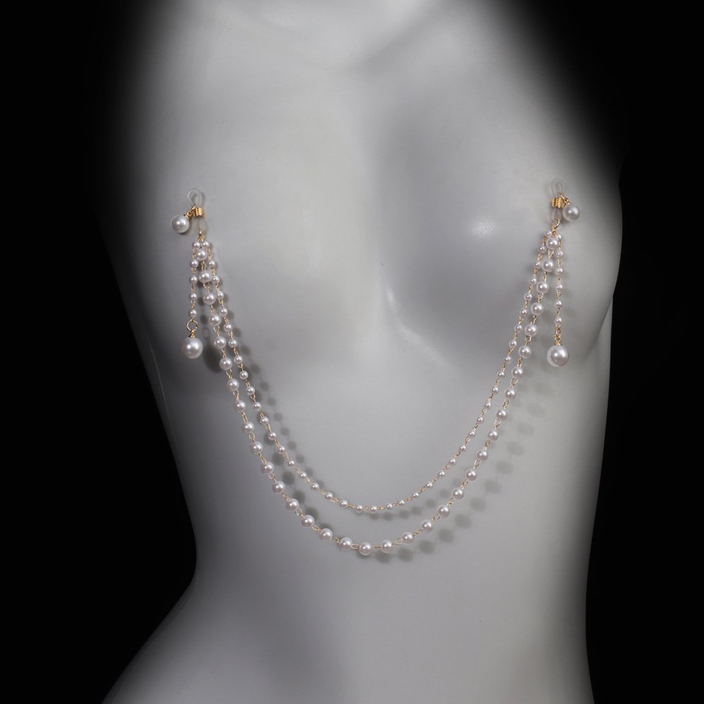 Rantai Dada Mutiara Imitasi Ta - Body Jewelry Retainers ulasan dan harga