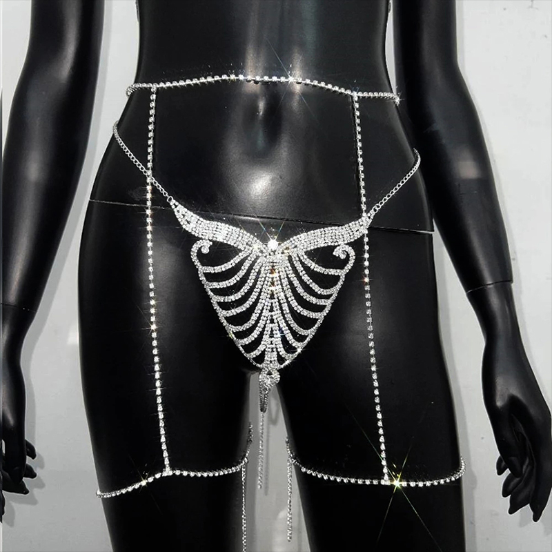 Stonefans Thong dan Set rantai - Body Jewelry Retainers ulasan dan harga