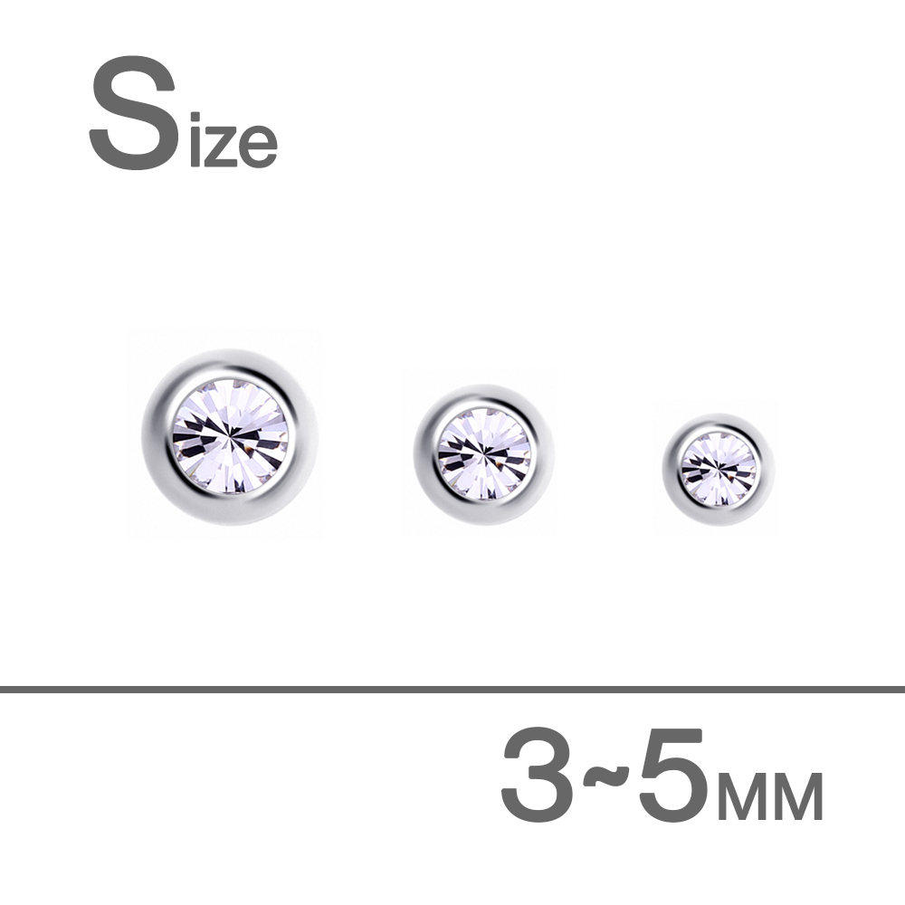 10 buah pengganti Titanium cad - Body Jewelry Replacement Ball ulasan dan harga
