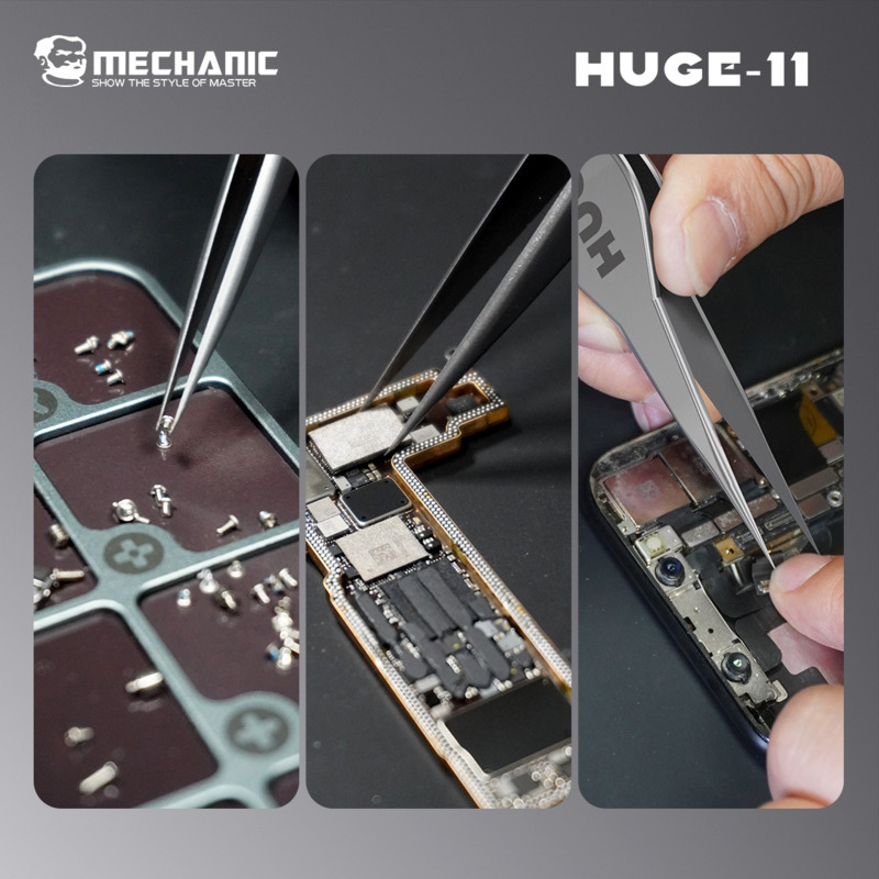 Pinset Mekanik HUGE-11 Non-Mag - Body Jewelry Repair ulasan dan harga