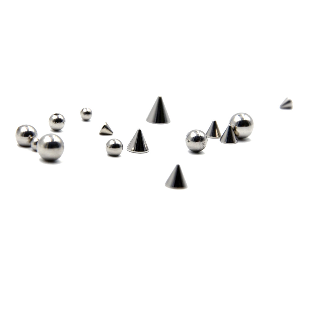 100 Buah/Lot Baja 14G 16G Tind - Body Jewelry Replacement Ball ulasan dan harga