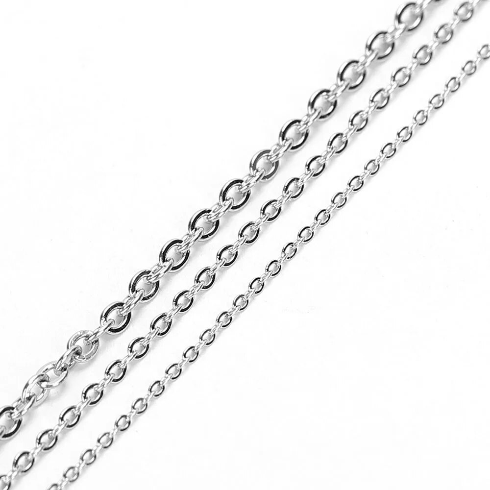 Rantai Tipis Bentuk O Baja Tah - Body Jewelry For You ulasan dan harga