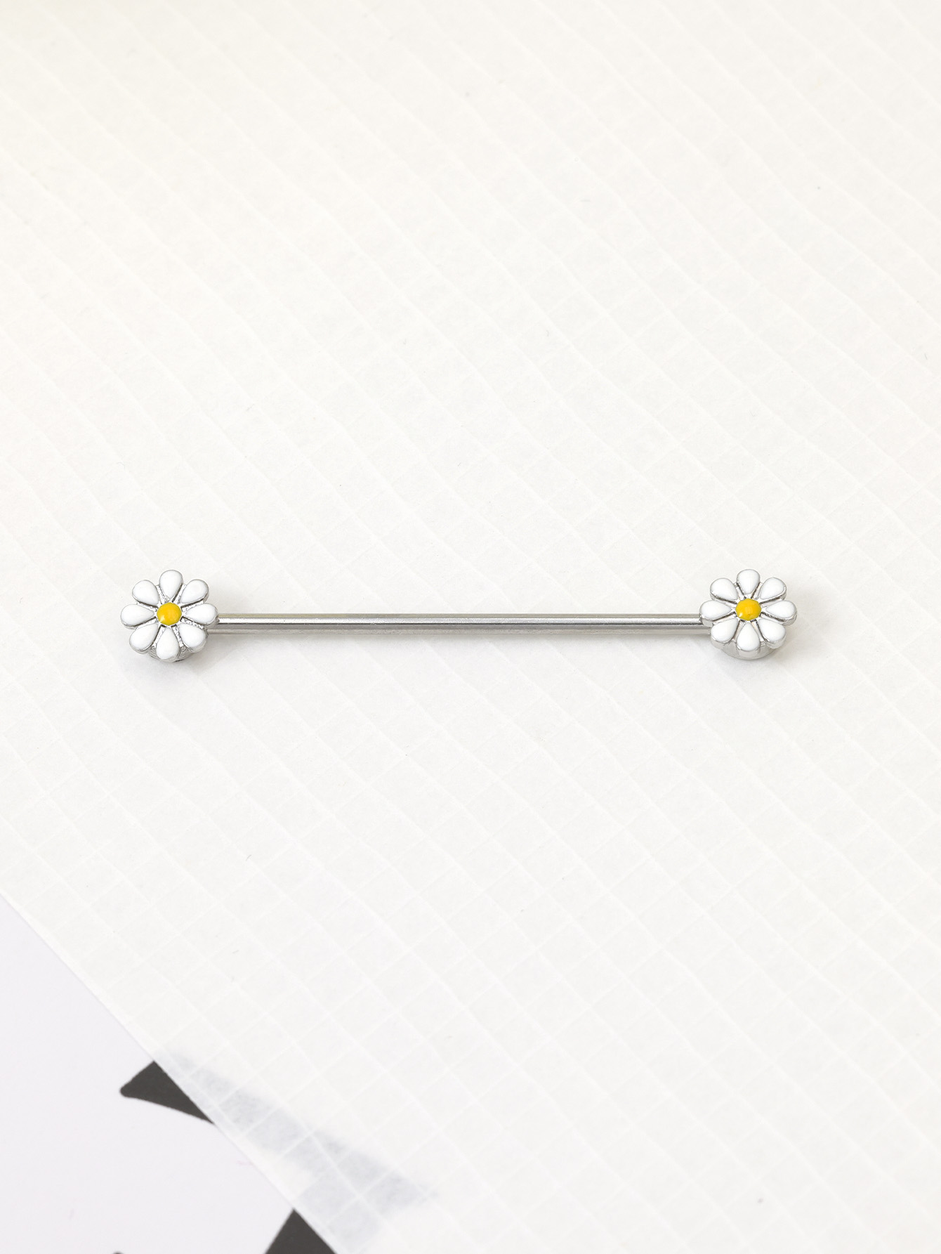 16G panah hati industri barbel - Body Jewelry Surgical Steel ulasan dan harga