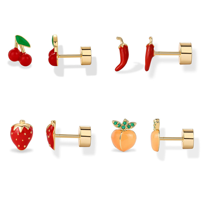 2 Buah Anting Tulang Rawan Kan - Body Jewelry Surgical Steel ulasan dan harga