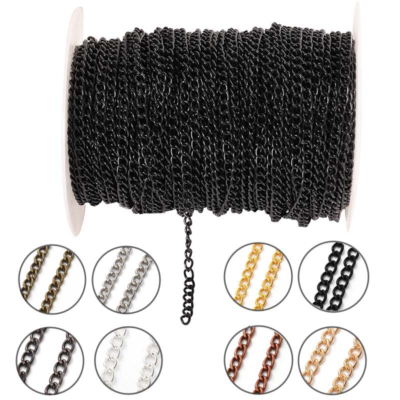 2Meter 2.5/3.5/4.5mm Rantai Lo - Body Jewelry For You ulasan dan harga